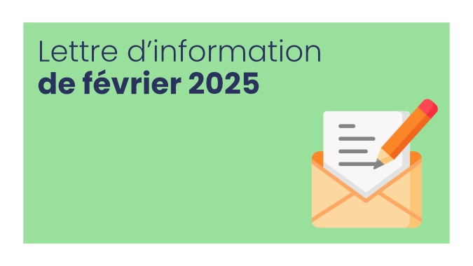 lettre d'information - février 2025